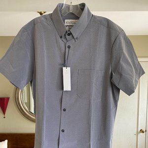 Mizzen+Main Short Sleeve Button Down NWT